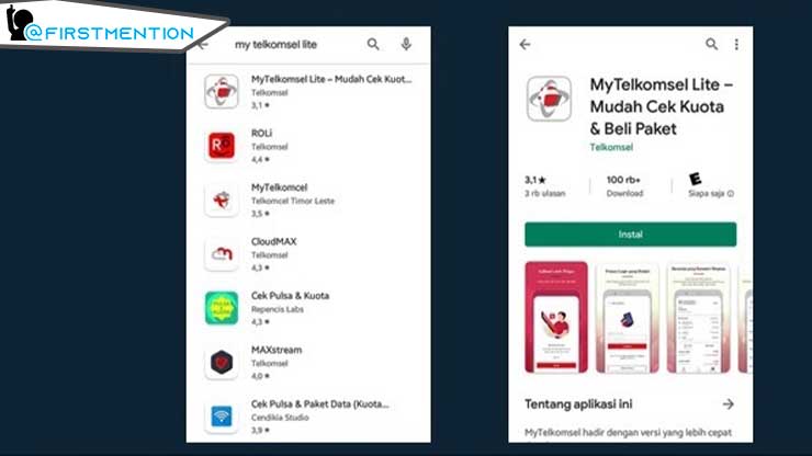 instal mytelkomsel