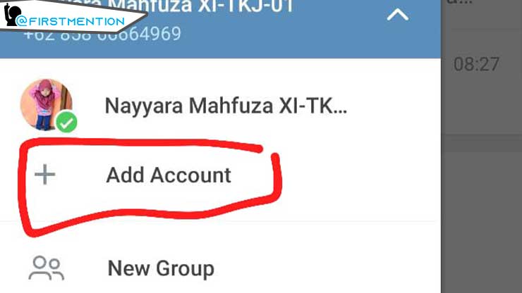 Akun di Telegram