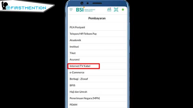 Bayar Indihome Lewat BSI Mobile