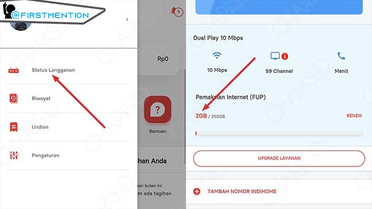 Cara Cek FUP IndiHome Lewat HP