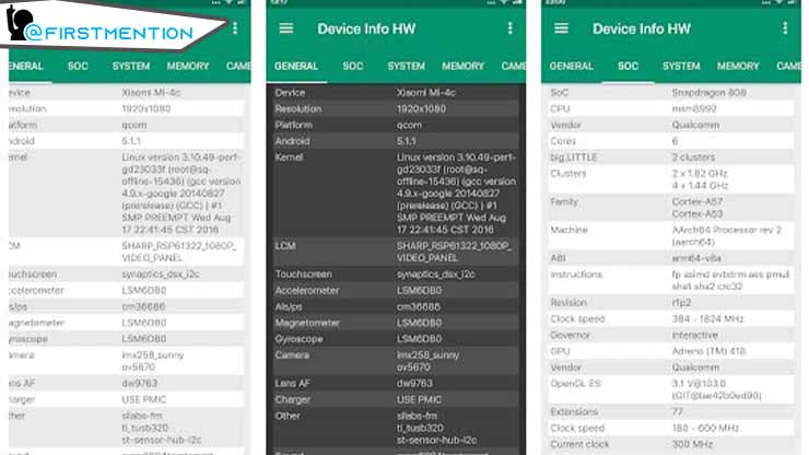 Device Info HW