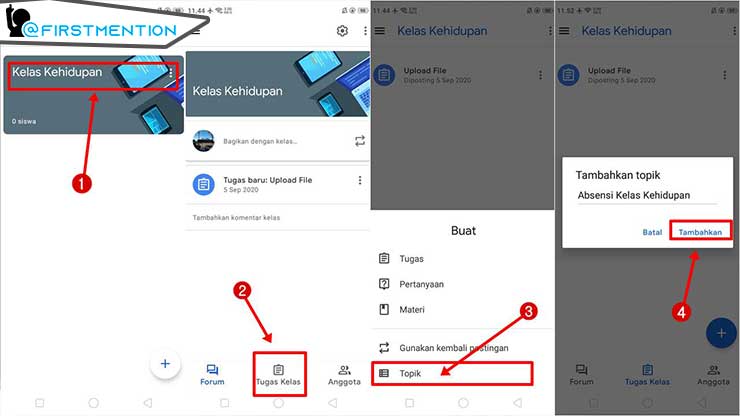 Membuat Absen di Google Classroom