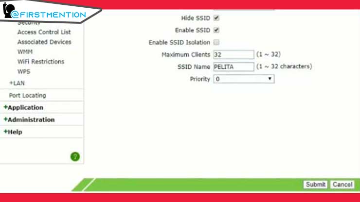 Mengaktifkan Opsi Menu Hide SSID