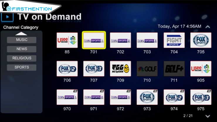 Menyalakan TV Indihome