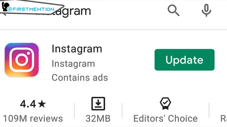 Update Instagram