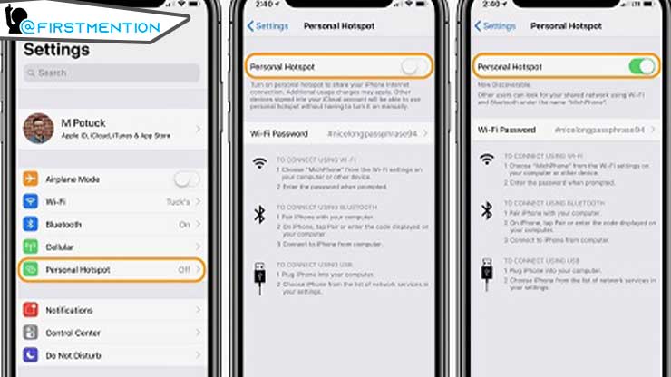 cara mengaktifkan hotspot iphone yang hilang