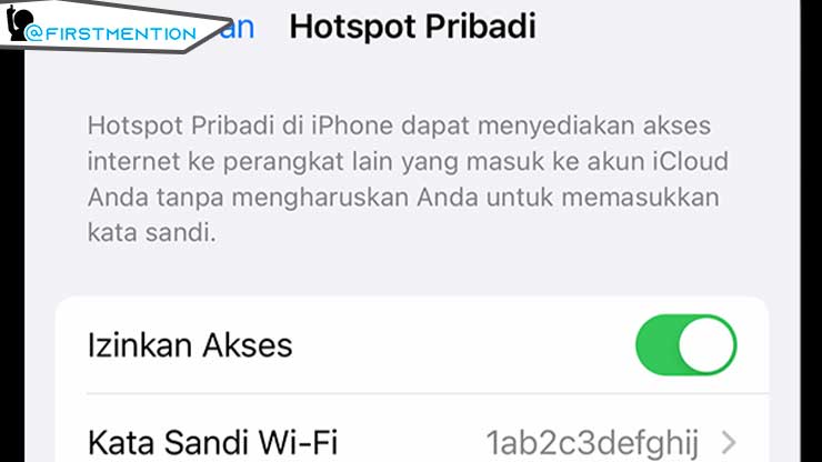 hotspot pribadi