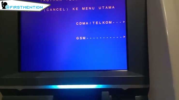 klik menu CDMATELKOM berada di urutan paling atas 1