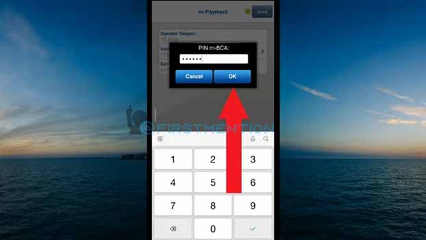 masukkan pin M Banking BCA