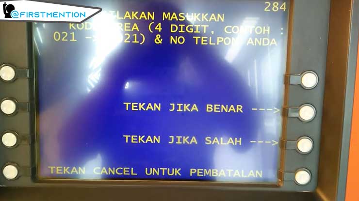 memasukkan nomor telepon atau nomor Indihome