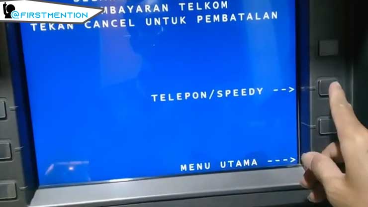 satu menu pilihan yaitu TELEPONSPEEDY dan klik saja menu tersebut