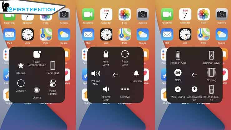 Aplikasi Control Center Assistive Touch Iphone