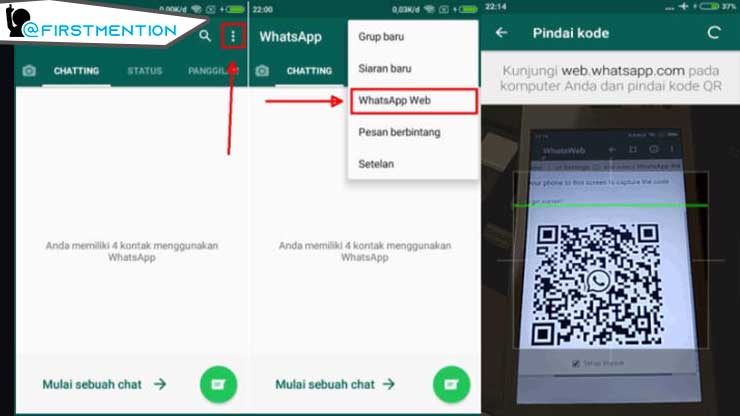 Menyadap Melalui Whatsapp Web