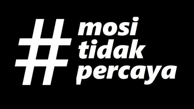 Apa Itu Mosi Tidak Percaya