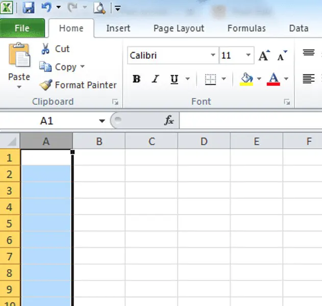 Buka Aplikasi Microsoft Excel